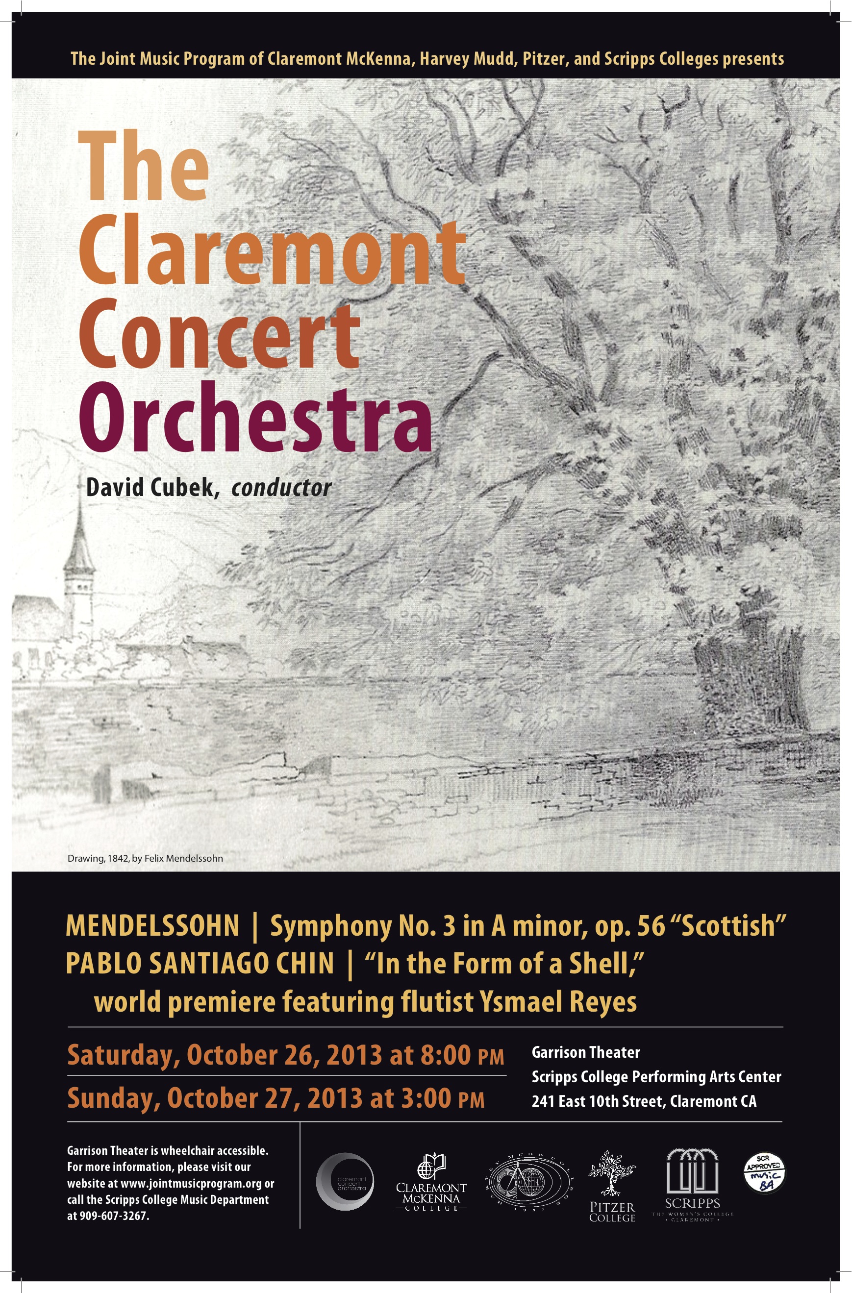 Claremont Concert Orchestra Performance The Joint Music Program