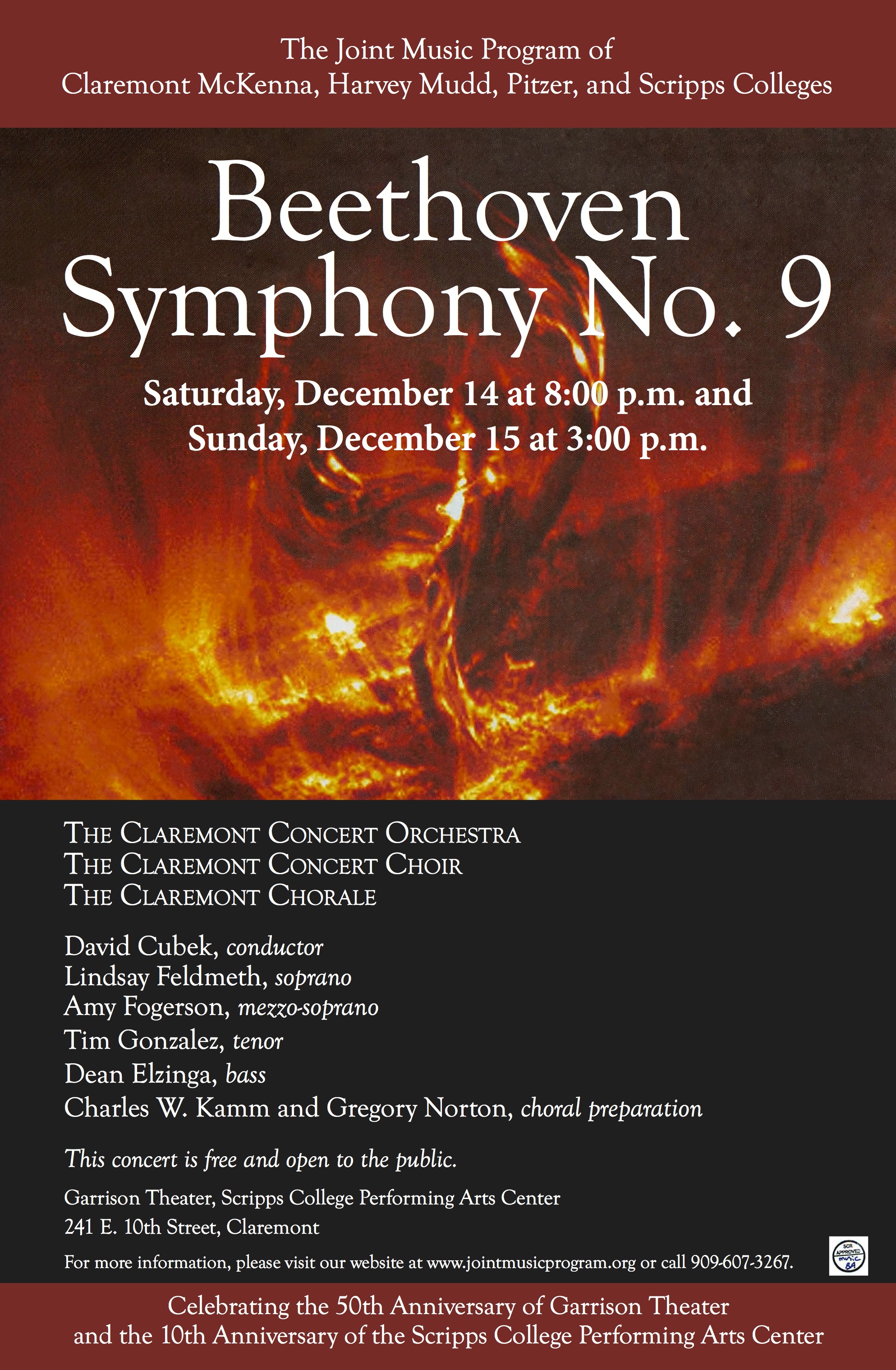 Beethoven Symphony No. 9 FINAL Poster